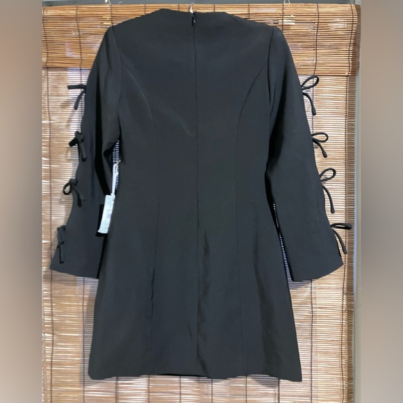 Bow Sleeve Belinda Mini Dress - Picture 6 of 14